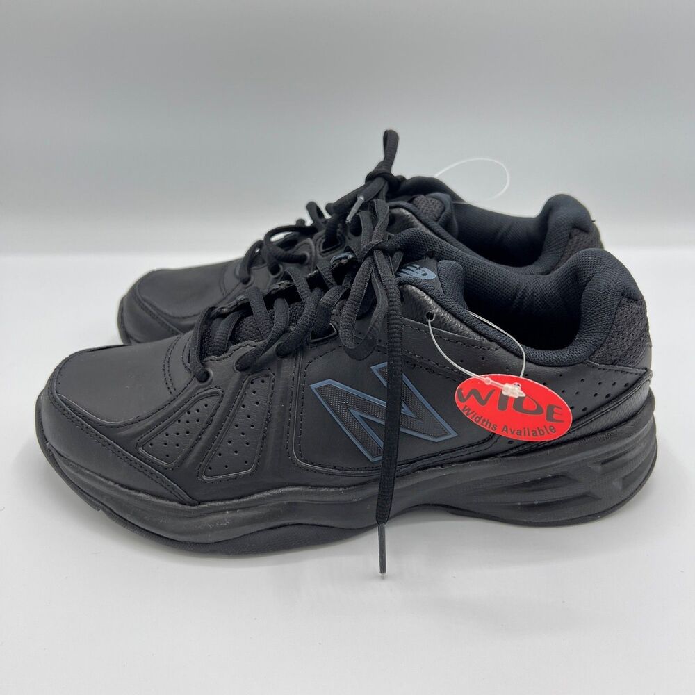 NIB New Balance 409 Sneakers Women's Size 8.5 D Wide Black/Blue - Picture 4 of 10